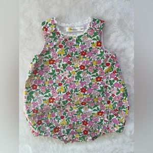 Baby Boden Floral Bubble Romper 3-6 months